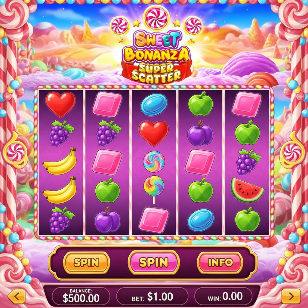 minimal bet di slot Sweet Bonanza