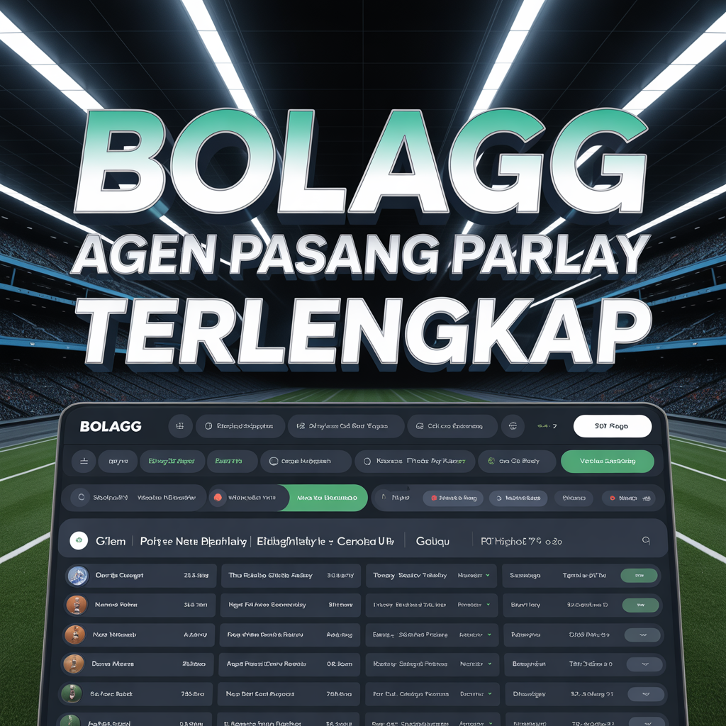 Agen Pasang Parlay Terlengkap